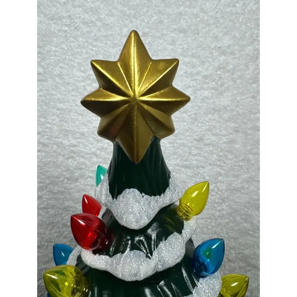 Cracker Barrel 19 Inch Nostalgic Ceramic Light Up Tree #534081 - Tested
